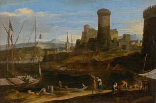 Johann Anton Eismann - Seaside Landscape II.webp