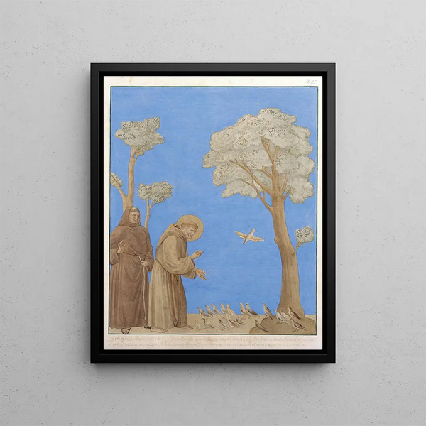 Johann Anton Ramboux - Saint Francis Preaching to the Birds.webp