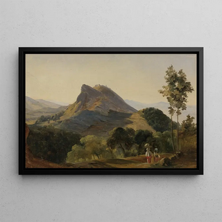 Johann Baptist Kirner - Blick von Norden auf Civitella.webp