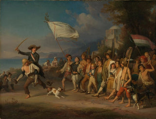La défense des enfants - Johann Baptist Kirner — näkymä teoksesta