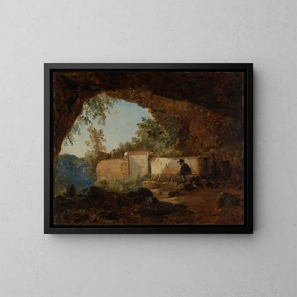 Grotte - Johann Baptist Kirner — kehystetty taideteos seinällä