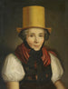 Portrait de Maria Kreuzer née Laule en costume traditionnel - Johann Baptist Laule — näkymä teoksesta
