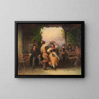 Johann Baptist Wengler - Tanzendes Paar.webp