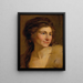 Portrait d'une Femme - Johann Baptist von Lampi l'Ancien — kehystetty taideteos seinällä