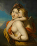 Une Nymphe porte Cupidon à travers une rivière - Johann Baptist von Lampi l'Ancien — näkymä teoksesta