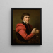Portrait de Paweł Grabowski 1759-1794 - Johann Baptist von Lampi l'Ancien — kehystetty taideteos seinällä
