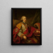 Portrait d'un Dignitaire - Johann Baptist von Lampi l'Ancien — kehystetty taideteos seinällä