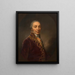 Joseph von Sonnenfels - Johann Baptist von Lampi le Jeune — kehystetty taideteos seinällä