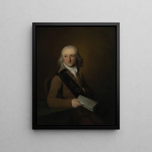 Johann Bernhard Scheffer - Portrait of Leonardus van der Voort.webp