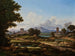 Romanin maaseutukohtauksesta Torre del Quinto - Johann Christian Reinhart — näkymä teoksesta