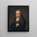 Conseiller de justice Guillaume Mila - Johann Erdmann Hummel — kehystetty taideteos seinällä