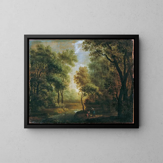 Johann Evangelist Dorfmeister - Baumlandschaft.webp