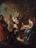 Adoration des Rois - Johann Evangelist Holzer — näkymä teoksesta