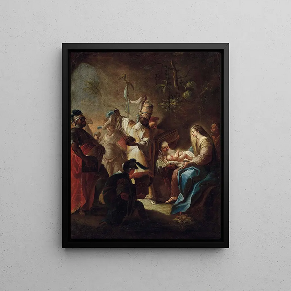 Johann Evangelist Holzer - Anbetung Der Knige.webp