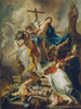 Kristinuskon voitto paganismista - Johann Evangelist Holzer — näkymä teoksesta