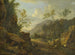 Kalliomainen maisema iltavalossa - Johann Franz Ermels — näkymä teoksesta