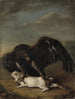 Aigle attrapant un lièvre - Johann Friedrich Grooth — näkymä teoksesta