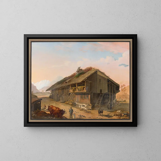 Johann Friedrich Maehly - Berner Kleinbauernhaus.webp
