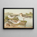 Larus minutus Pall Larus ridibundus Larus melanocephalus - Johann Friedrich Naumann — kehystetty taideteos seinällä