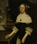 Portrait de Maria Margareta von Holzhausen - Johann Friedrich Trescher — näkymä teoksesta