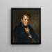 Portrait d'un gentleman - Johann Georg Edlinger — kehystetty taideteos seinällä