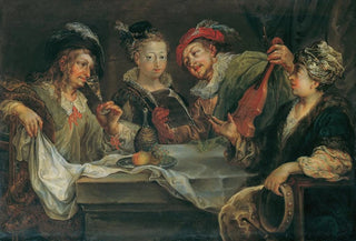 Johann Georg Platzer - Belustigung nach dem Mahle.webp
