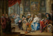 Sisämaalaus konsertti- ja korttipelaajineen - Johann Georg Platzer — näkymä teoksesta