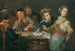 Korttipelaajat Etu-ässänä - Johann Georg Platzer — näkymä teoksesta