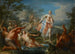 Latonen, joka muuttaa Lyktoksen maanviljelijät sammakkoiksi - Johann Georg Platzer — näkymä teoksesta
