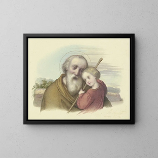 Johann Grund - Der Heilige Joseph mit dem Jesuskind.webp