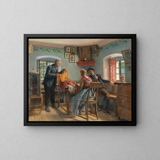 Johann Hamza - Choosing new shawls at home.webp