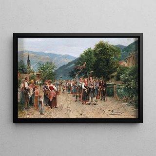 Johann Hamza - The peasant wedding.webp