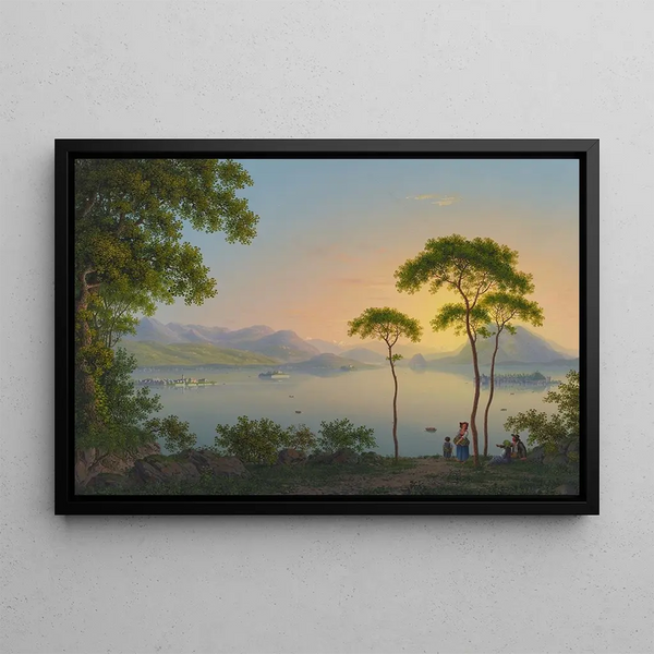 Johann Heinrich Bleuler the Younger - Die Boromischen Inseln im Lago Maggiore.webp