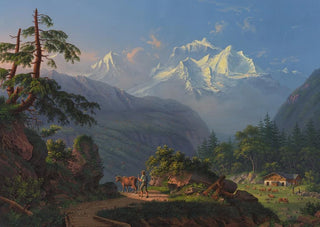 Johann Heinrich Bleuler the Younger - Jungfrau.webp