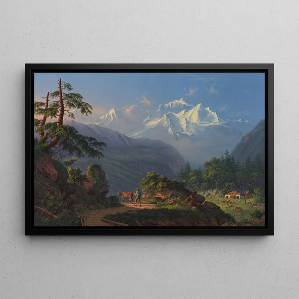 Johann Heinrich Bleuler the Younger - Jungfrau.webp