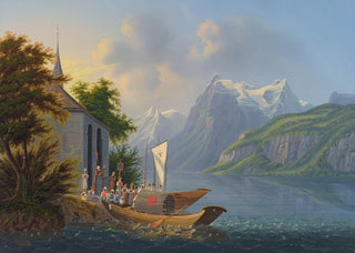 Johann Heinrich Bleuler the Younger - Tells Capelle am Vierwaldstttersee.webp