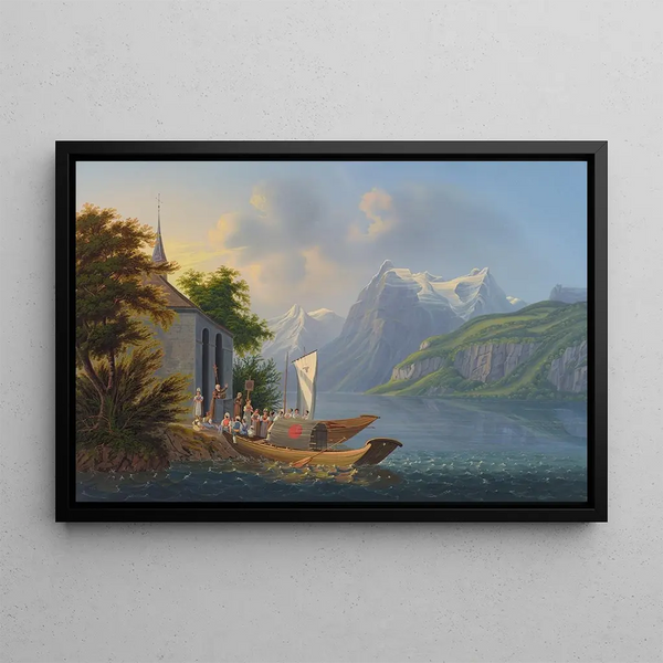 Johann Heinrich Bleuler the Younger - Tells Capelle am Vierwaldstttersee.webp