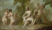 Johann Heinrich Kellerin Maalaus Dianen kylpy — näkymä teoksesta