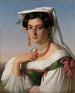 Vittoria Caldoni - Johann Heinrich Richter — näkymä teoksesta