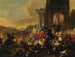 Le roi Jean Sobieski de Pologne à la bataille de Vienne - Johann Heinrich Roos — näkymä teoksesta