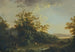 Maisemamaalaus kalastajista, paimenista ja karjasta - Johann Heinrich West — näkymä teoksesta