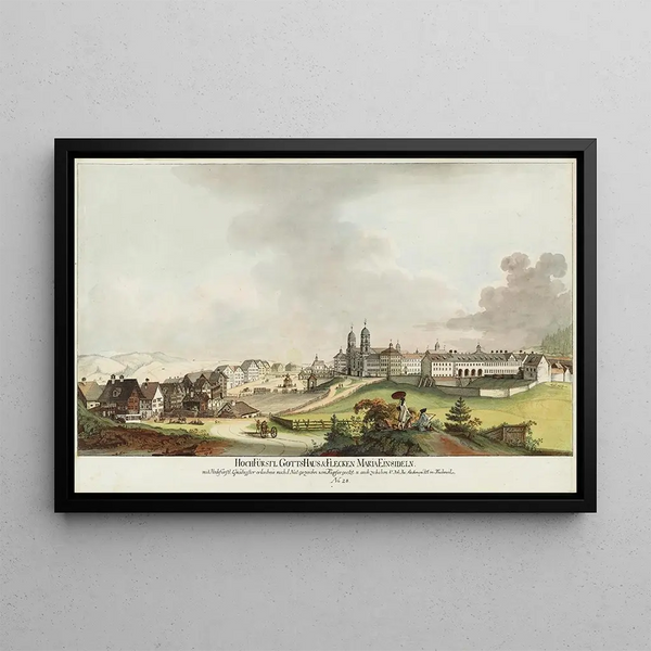 Johann Jakob Aschmann - HochFrstl GottsHaus Flecken Maria Einsideln.webp