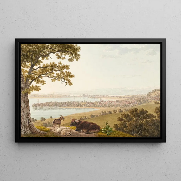 Johann Jakob Biedermann - Arenenberg Ausblick gegen Osten.webp