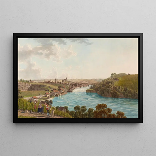 Johann Jakob Biedermann - Schaffhausen von Westen.webp