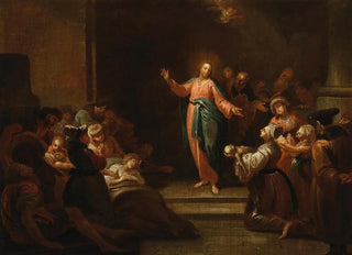 Johann Josef Karl Henrici - Christ raising a child from death.webp