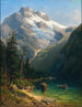 Une scène dans le Salzkammergut - Johann Joseph Jansen — näkymä teoksesta