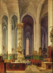 Gdańskin Pyhän Marian kirkon rococo-istuin - Johann Karl Schultz — näkymä teoksesta
