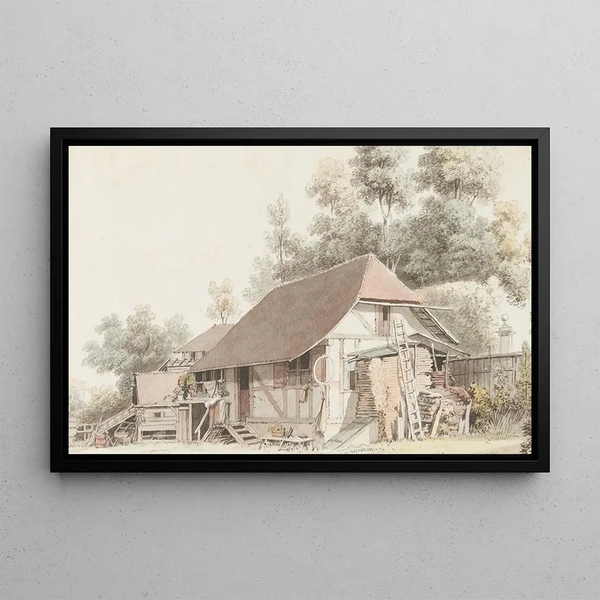 Johann Ludwig Aberli - Bauernhaus im Berner Mittelland.webp