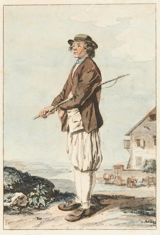 Johann Ludwig Aberli - Paysan des environs du Lac de Morat.webp
