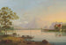 Thounin järvellä sijaitseva maalaus Thoun - Johann Ludwig Bleuler — näkymä teoksesta
